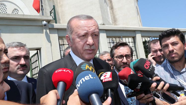 Erdogan says car explosion in Turkey kills three, may be terrorism-related