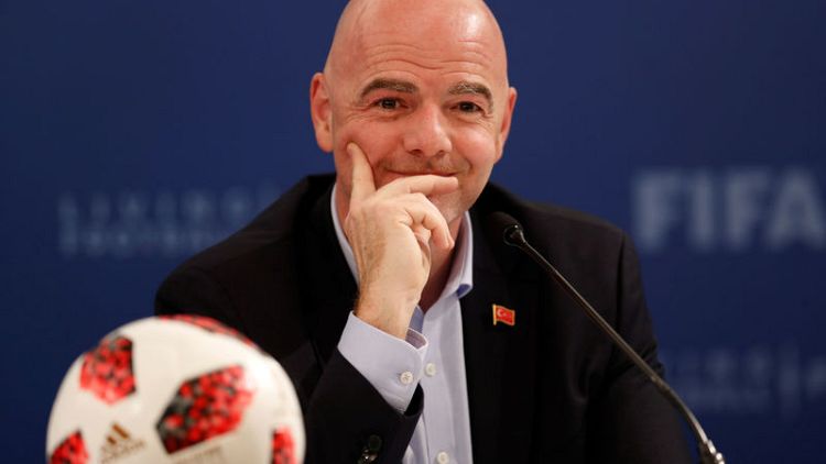 FIFA's Infantino wants to expand women's World Cup to 32 teams