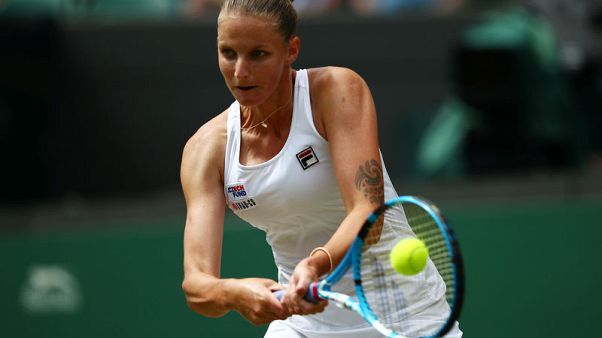 Pliskova sees off Hsieh to reach Wimbledon fourth round Pliskova sees off Hsieh to reach Wimbledon fourth round