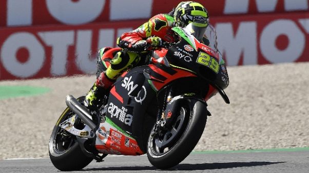 Moto: Aprilia a un soffio dalla top ten Moto: Aprilia a un soffio dalla top ten