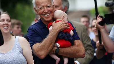 In Iowa, Biden's front-runner status looks shaky In Iowa, Biden's front-runner status looks shaky
