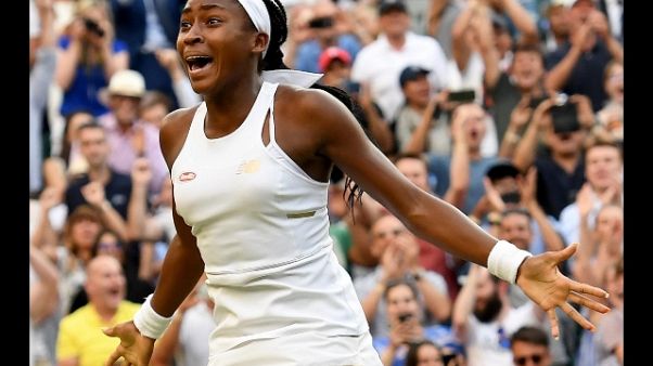 Wimbledon: Gauff super, 15/enne a ottavi Wimbledon: Gauff super, 15/enne a ottavi