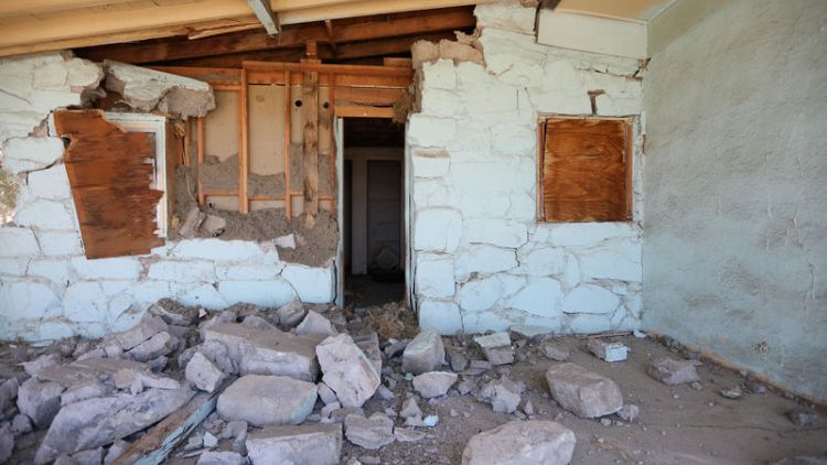 Shaken communities take stock of damage after Southern California quakes