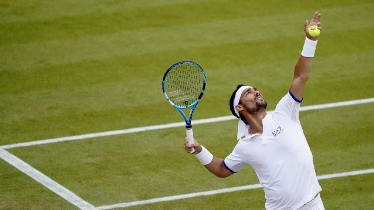 Wimbledon: Fognini eliminato