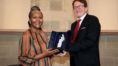 La nipote di Mandela a Modena La nipote di Mandela a Modena