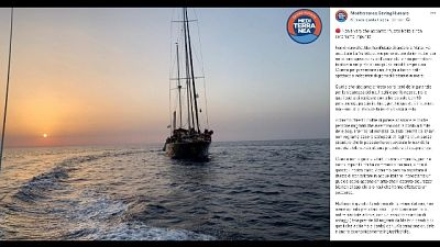 Nave Alex verso Lampedusa Nave Alex verso Lampedusa