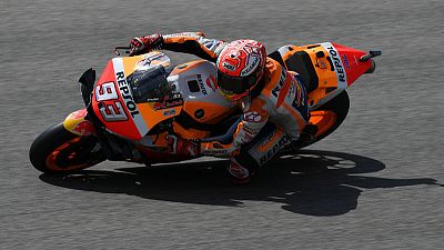 Motorcycling: Marquez on pole at Sachsenring for 10th year in a row Motorcycling: Marquez on pole at Sachsenring for 10th year in a row