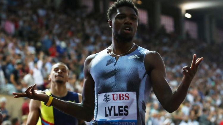 Athletics: Lyles to race 100m in Monaco, then decide world plans