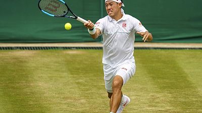 Nishikori racks up milestones at Wimbledon Nishikori racks up milestones at Wimbledon