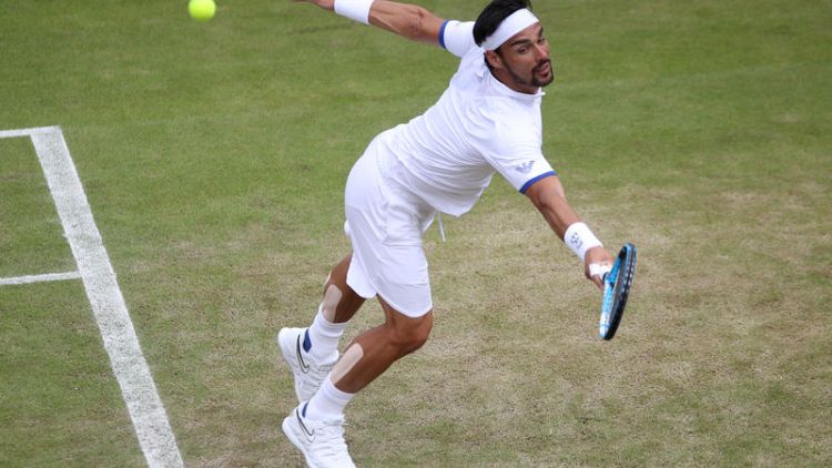 Frustrated Fognini explodes in Wimbledon bomb rant