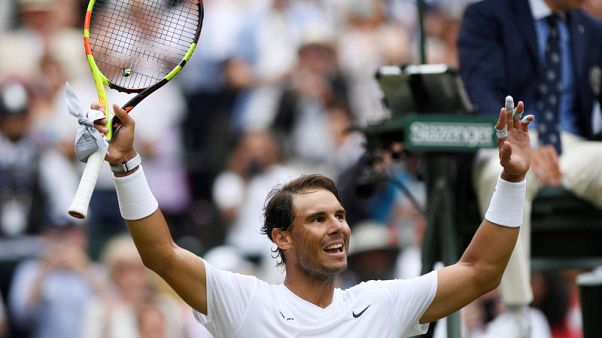 Heavier balls to blame for slower game at Wimbledon, says Nadal Heavier balls to blame for slower game at Wimbledon, says Nadal