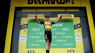 Cycling: Unsung hero Teunissen grabs chance, and yellow jersey Cycling: Unsung hero Teunissen grabs chance, and yellow jersey