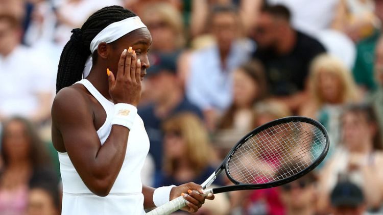 'Goofy' Gauff can't believe who is watching her heroics