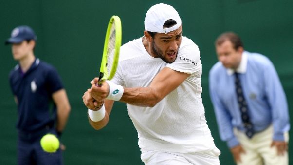 Wimbledon: Berrettini, sono in estasi Wimbledon: Berrettini, sono in estasi
