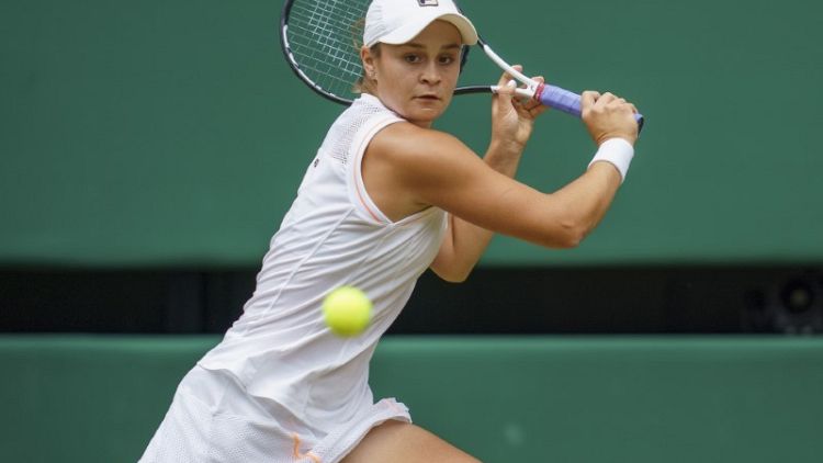 Warrior on court, diplomat off it, classy Barty eases into week two