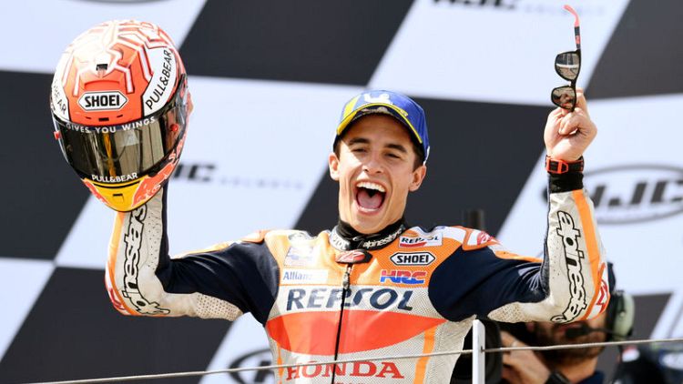 Motorcycling: Decade of dominance for 'King of the Ring' Marquez