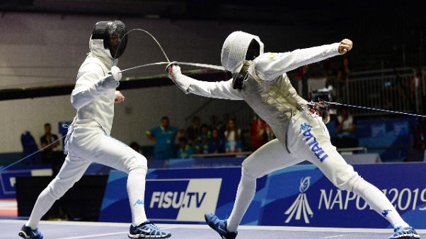 Universiadi: argento nella spada donne Universiadi: argento nella spada donne