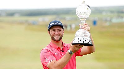Golf: Spain's Rahm shines on final day to seal second Irish Open title Golf: Spain's Rahm shines on final day to seal second Irish Open title