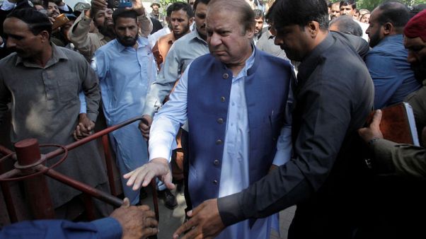 Pakistani judge rejects opposition blackmail claims over ex-PM's conviction Pakistani judge rejects opposition blackmail claims over ex-PM's conviction