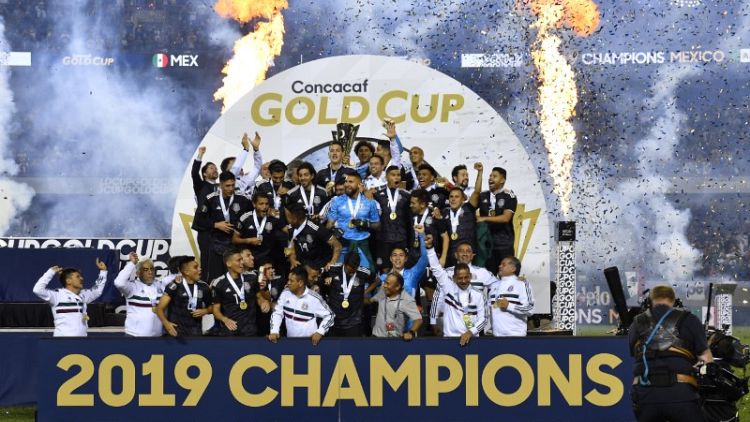 Dos Santos powers Mexico to eighth Gold Cup title