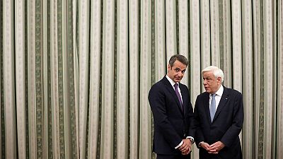 Conservative leader Mitsotakis becomes Greek PM after comfortable election win Conservative leader Mitsotakis becomes Greek PM after comfortable election win