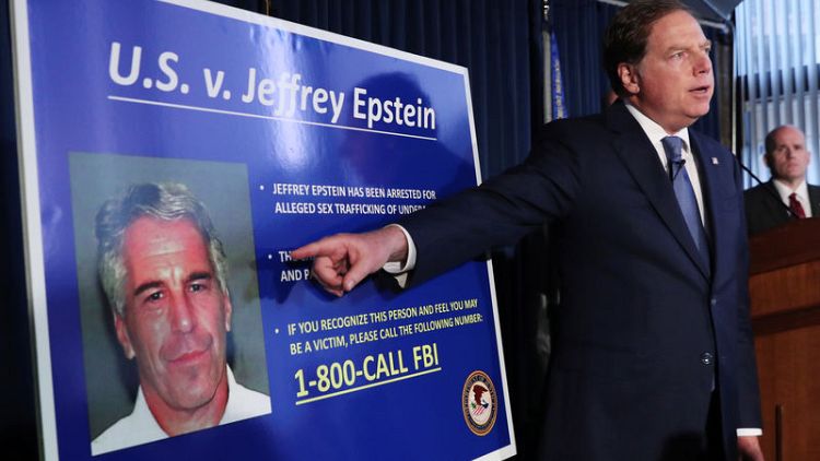 Financier Epstein pleads not guilty to U.S. sex trafficking charges involving girls