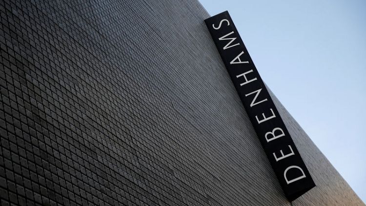 Britain's Debenhams says M&G Real Estate withdraws challenge to restructuring