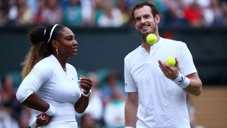 Serena wants Murena mixed doubles team name