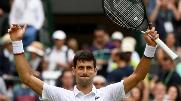 Wimbledon:Humbert ko, Djokovic ai quarti Wimbledon:Humbert ko, Djokovic ai quarti