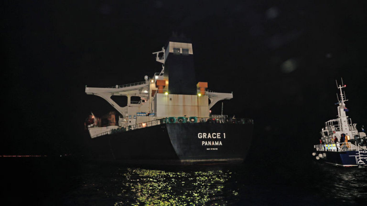 Seized supertanker was full to capacity with crude - Gibraltar