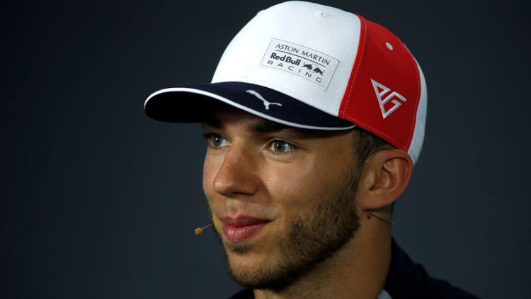 Motor racing - Horner on Gasly: The harder he tries, the slower he goes