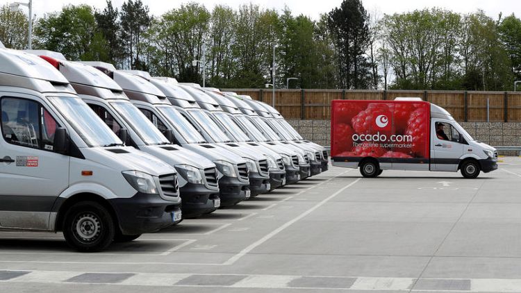 Ocado's earnings dented by robotic warehouse fire