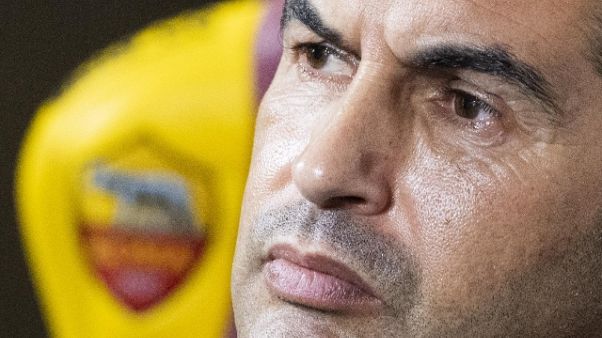 Roma: primo allenamento con Fonseca Roma: primo allenamento con Fonseca