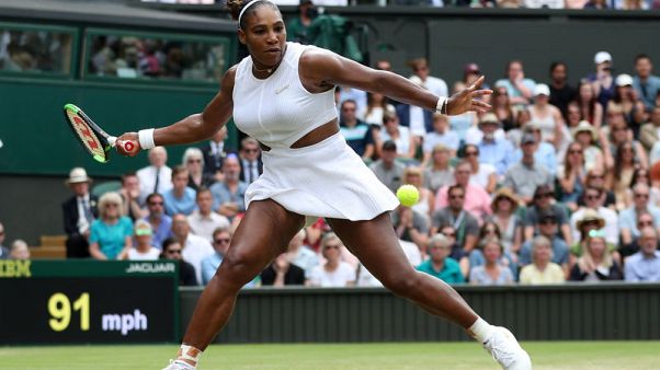 Williams survives Riske business to reach Wimbledon semis Williams survives Riske business to reach Wimbledon semis