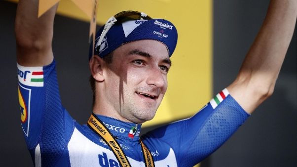 Viviani, felice per vittoria che mancava Viviani, felice per vittoria che mancava
