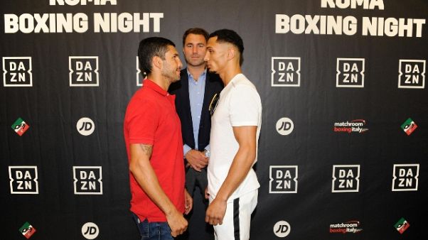 La Grande Boxe illumina il Foro Italico La Grande Boxe illumina il Foro Italico