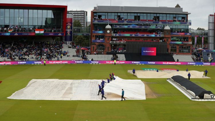 Rain-hit India-New Zealand semis to continue on Wednesday