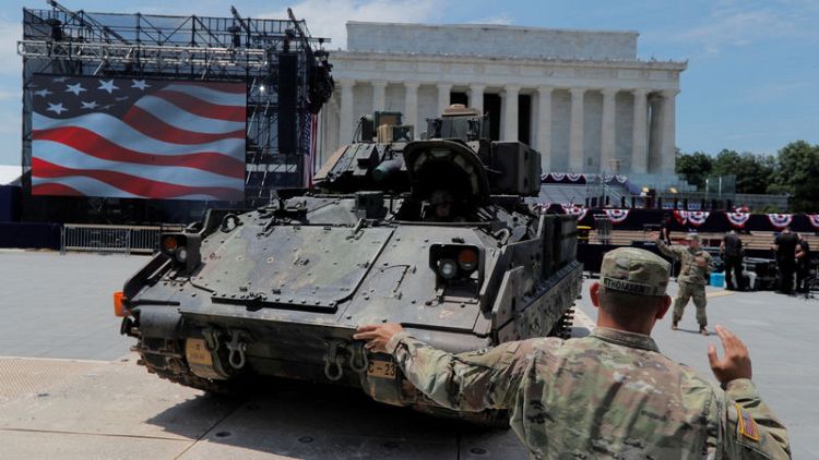 Trump's July Fourth celebration cost military at least $1.2 million - Pentagon