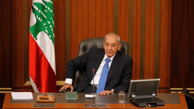 Lebanon speaker says U.S. sanctions are an assault on parliament