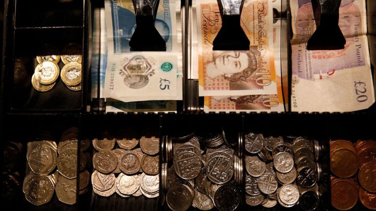 Sterling pinned near two-year lows despite upbeat growth data