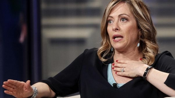 Meloni,Fdi vota sì a taglio parlamentari Meloni,Fdi vota sì a taglio parlamentari