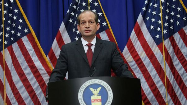 Trump's labour chief Acosta defends Epstein plea deal, calling him 'a sexual predator' Trump's labour chief Acosta defends Epstein plea deal, calling him 'a sexual predator'