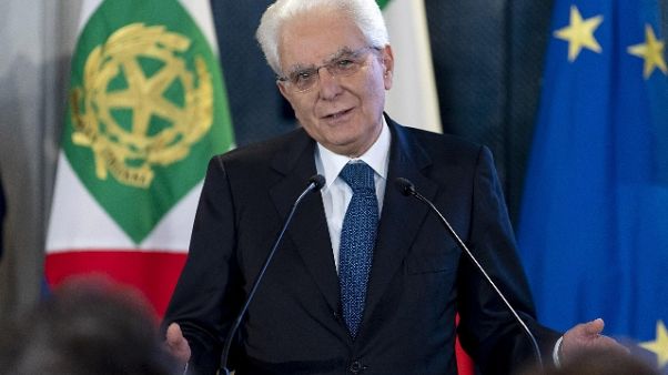 Mattarella riceve presidente Ecuador Mattarella riceve presidente Ecuador