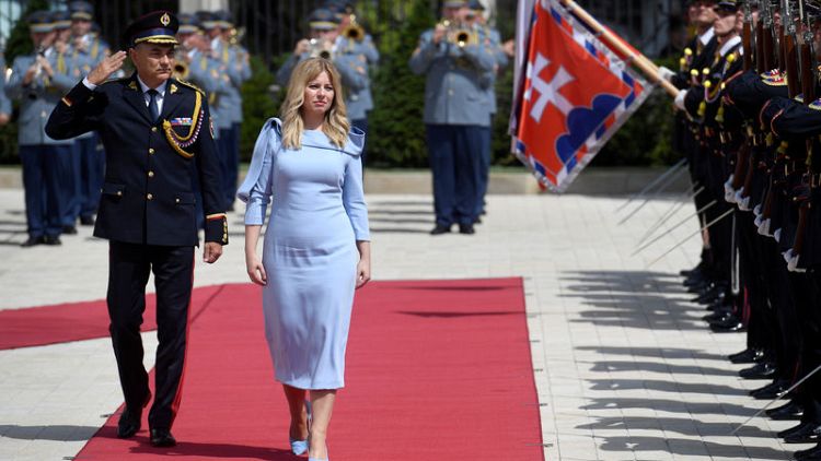 Slovakia's new president takes aim at China's rights record