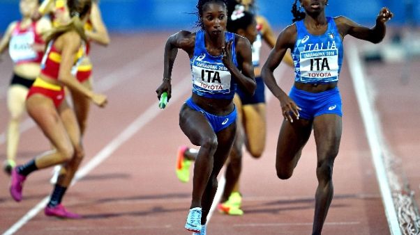 Folorunso d'oro nei 400 ostacoli Folorunso d'oro nei 400 ostacoli