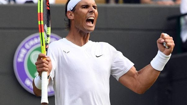 Wimbledon:Querrey ko,Nadal in semifinale Wimbledon:Querrey ko,Nadal in semifinale