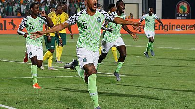 Nigeria grab late winner against South Africa to reach semi-finals Nigeria grab late winner against South Africa to reach semi-finals