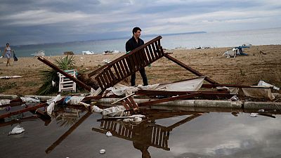 At least seven killed as freak storm lashes Greek resorts At least seven killed as freak storm lashes Greek resorts