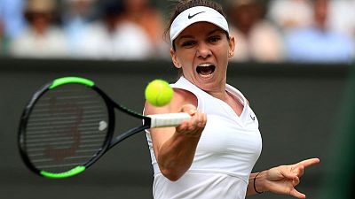Halep rolls over Svitolina to reach first Wimbledon final Halep rolls over Svitolina to reach first Wimbledon final