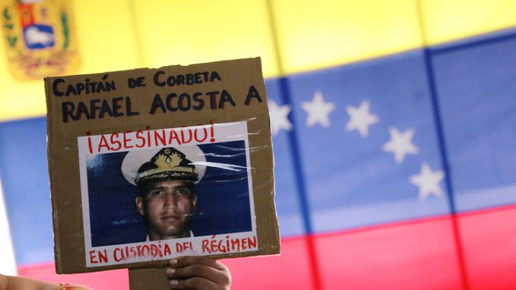U.S. sanctions Venezuela counterintelligence agency after death of navy captain